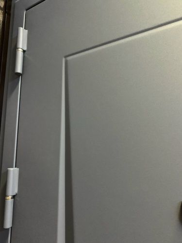 Входная дверь ТРЕНД Серый муар - Белый матовый фото 7 Входная дверь ТРЕНД Серый муар - Белый матовый фото 7